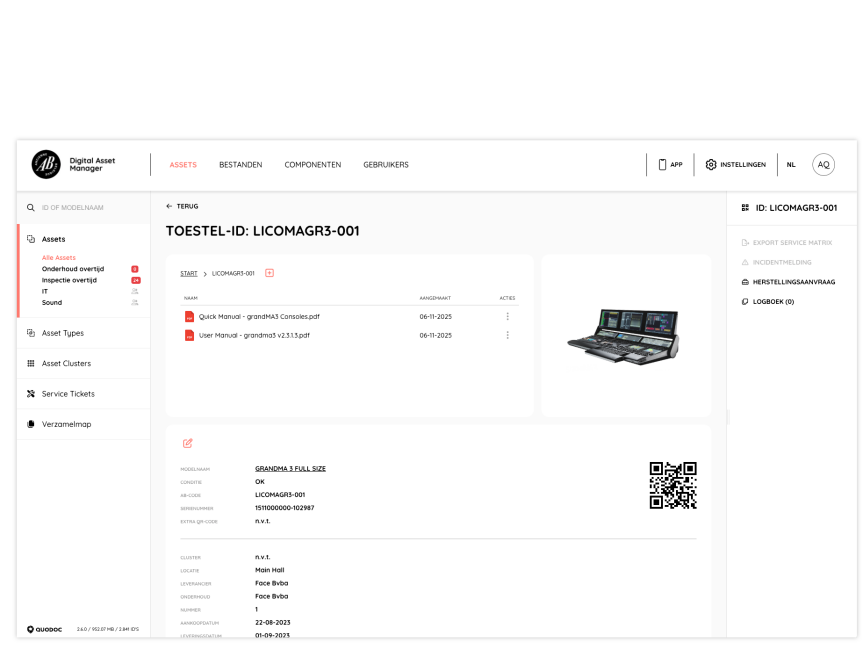 Onboarding Assets bij de AB